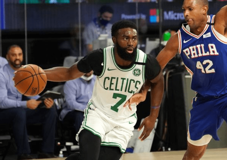  凯尔特人险胜76人稳固东部榜首席位